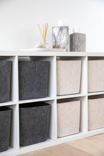 The Sculpted Storage Bin – Modern Home Organizer