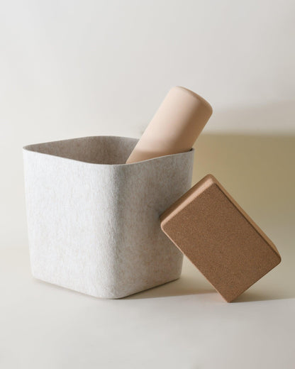 The Sculpted Storage Bin – Modern Home Organizer