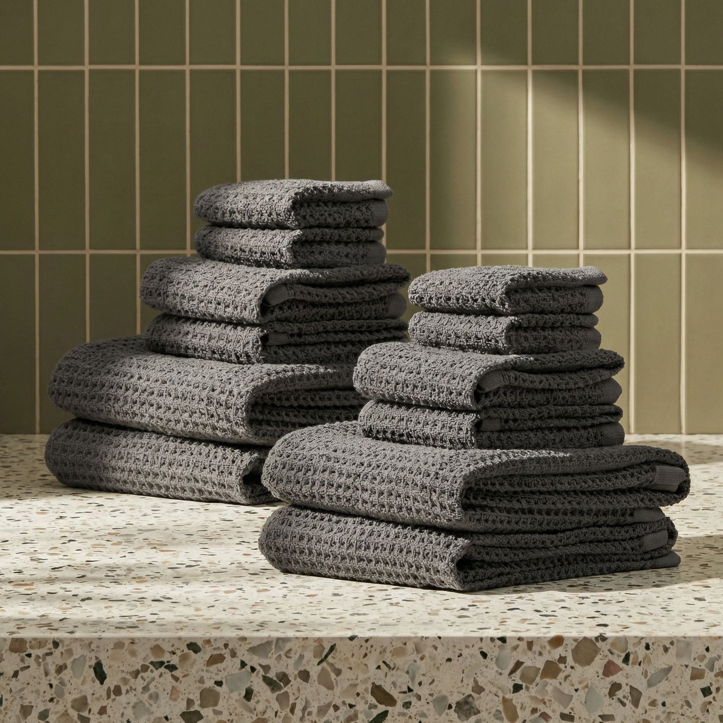 Sedona Waffle Towels – 100% Australian Cotton Bath Towels