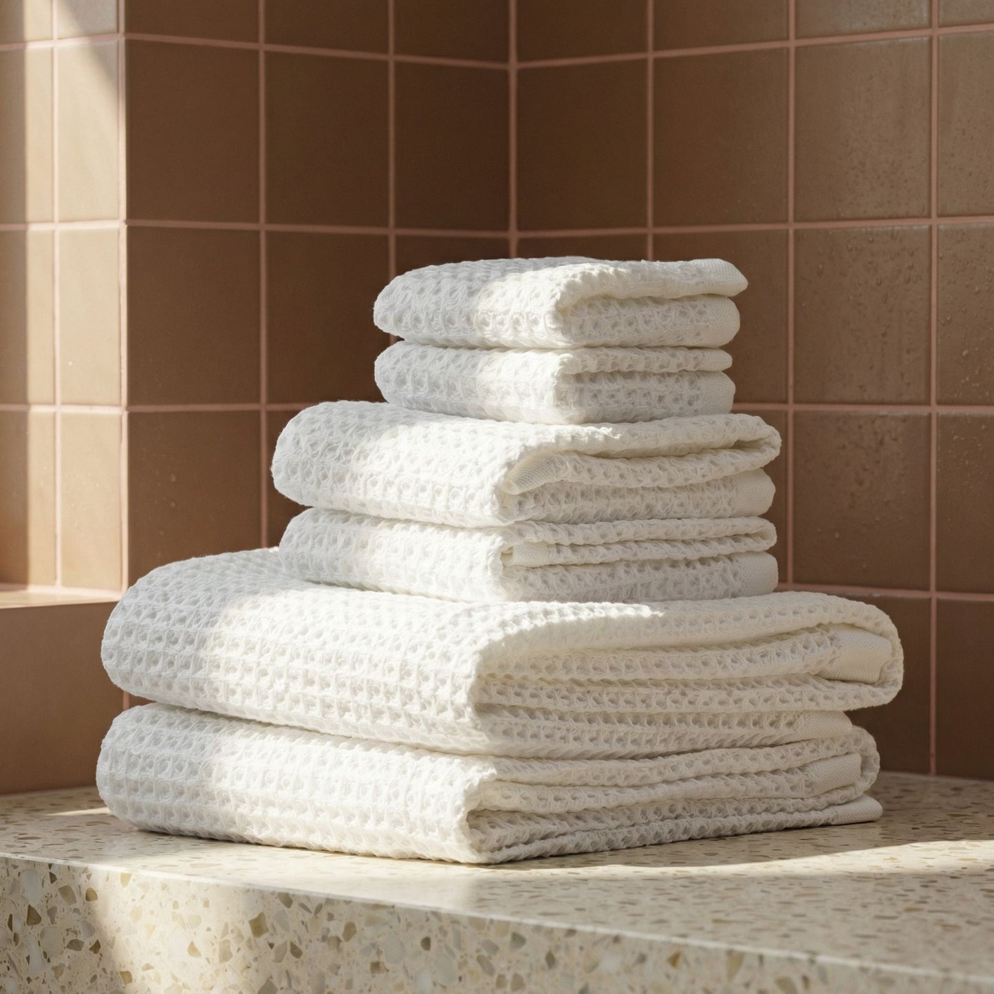 Sedona Waffle Towels – 100% Australian Cotton Bath Towels